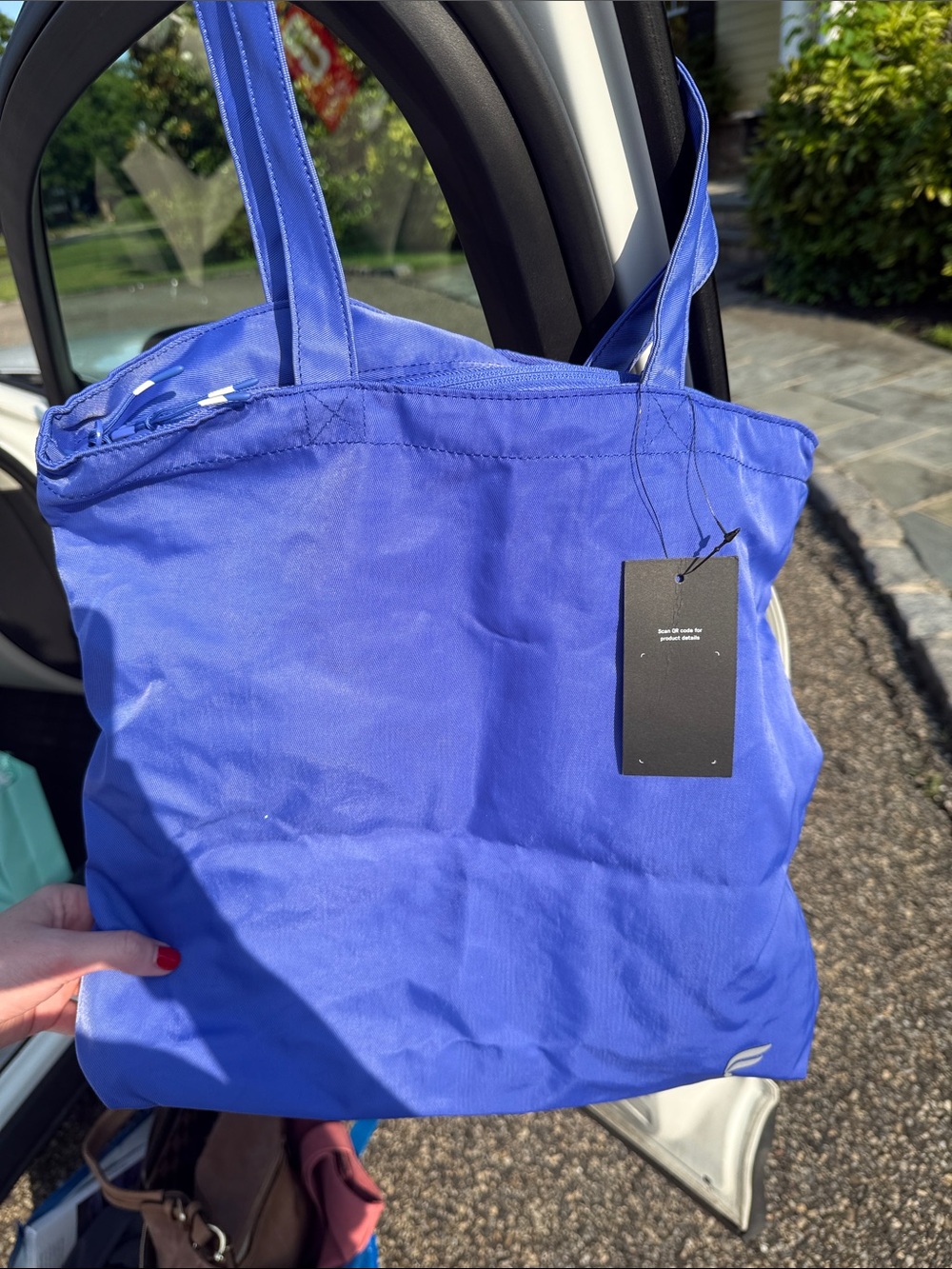 Fabletics Royal Blue Women's Shoulder Tote